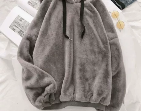 【赔本清货】全新包邮！秋冬季加绒加厚连帽卫...