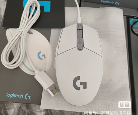 全新【未拆封，低价清仓】游戏鼠标罗技有线G...