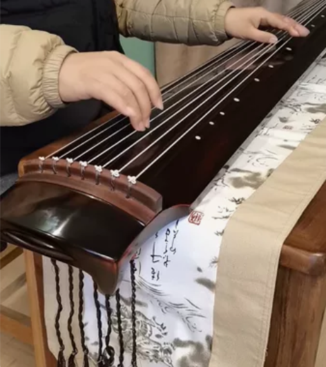 精挑半生漆老杉木古琴★绿绮式，低音饱满，高...