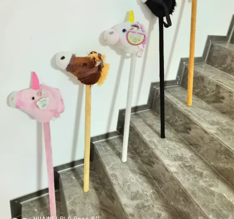 马头棒幼儿园游戏表演舞台道具音乐马头棍儿童...