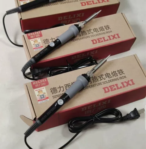 低价处理一批全新德力西电烙铁家用电烙铁套装...