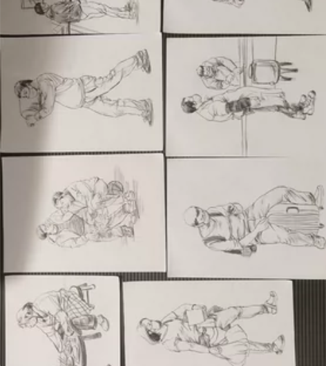 速写代画，人物速写，风景速写，建筑速写 现...