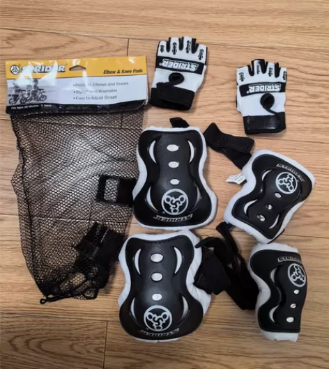 Strider平衡车护具，一套含护膝、护腕...