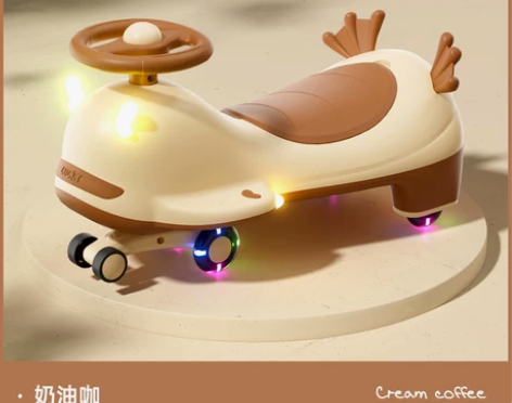 儿童扭扭车1一3岁大人可坐防侧翻男女宝宝溜...