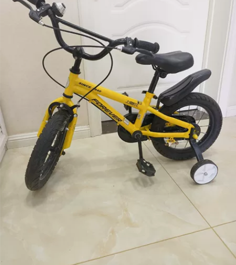 儿童自行车14寸  99成新车！3岁骑了没...