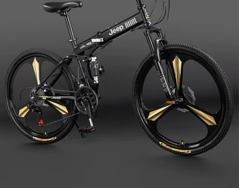 吉普自行车 JEEP折叠山地车成人越野变速...