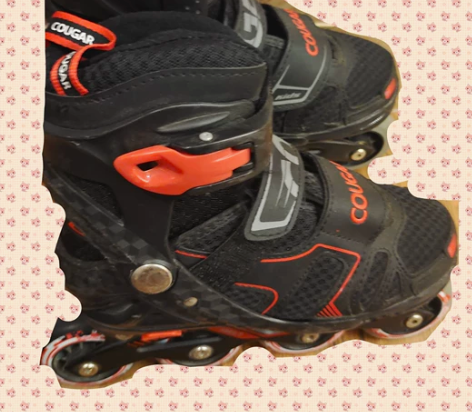 美洲狮Cougar 轮滑鞋，34-37码可...