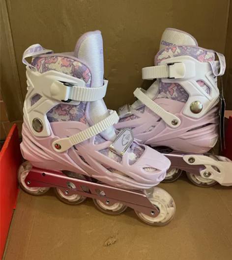 #直排轮滑鞋 溜冰鞋美洲狮轮滑鞋儿童溜冰鞋...