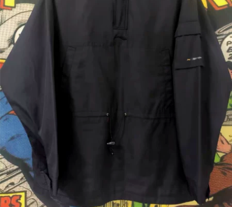 李宁Lining男款连帽防风衣vintag...