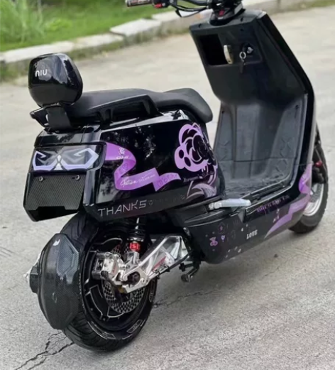 小牛电动车n1s 全新桃桃拉花车壳APP可...