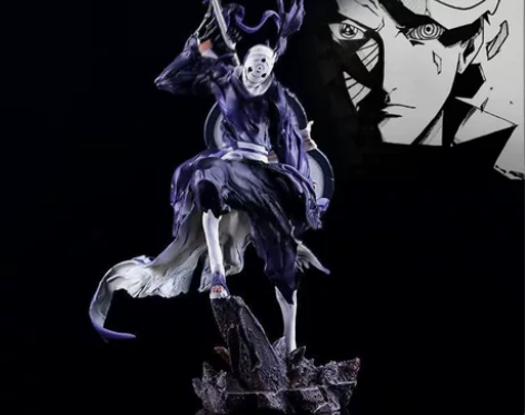 火影忍者GK 铁幕卡卡西手办 宇智波带土