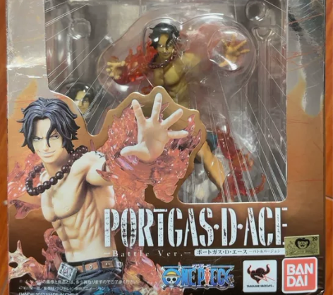 #手办 海贼王 zero火拳艾斯  初版火...