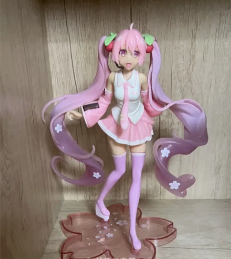 樱花初音手办 初音未来手办 特价手办动漫摆...