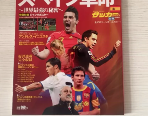 日本 足球卡片 2010年世界杯冠军西班牙...