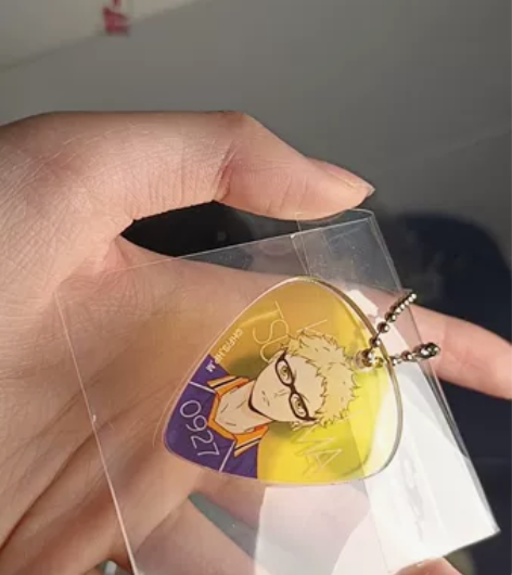 【出】排球少年 TD拨片式亚克力挂件 钥匙...