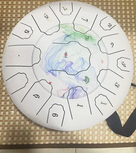 空灵鼓闲置，买了也没敲几次98成新 感兴趣...