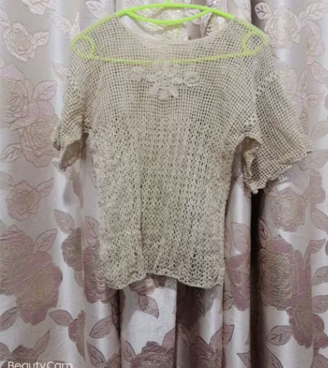 配吊带裙子镂空罩衫女夏季新款套头冰丝网衫薄...