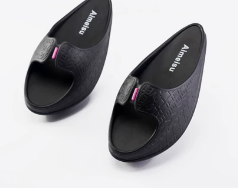 ?日式个性运动厚底拖鞋产后美体矫身姿摇摇鞋...