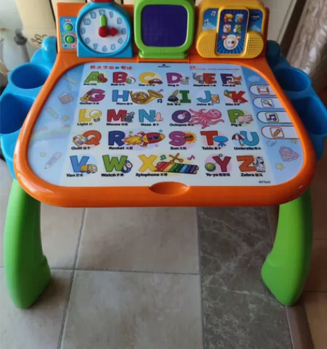 伟易达（VTECH）3合1点触学习桌点读学...