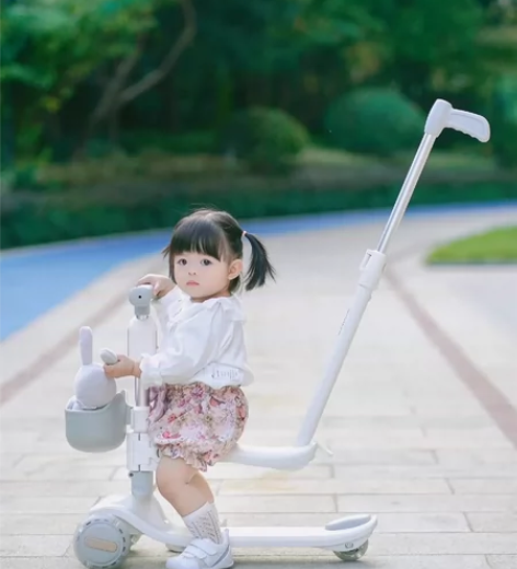 贝易探索家滑板车 ??车车的把手合座椅可以...