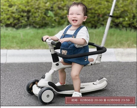 BeiE/贝易  滑板车鲜麦  滑板车，贝...