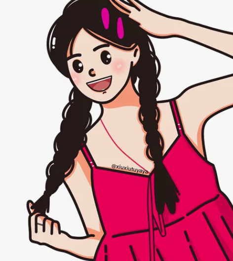 绘画豆豆眼风格 [小刀]根据图片来，改动作...