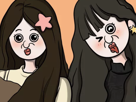 邦邦和玉智手绘头像 单双人价格不一样 宠物...