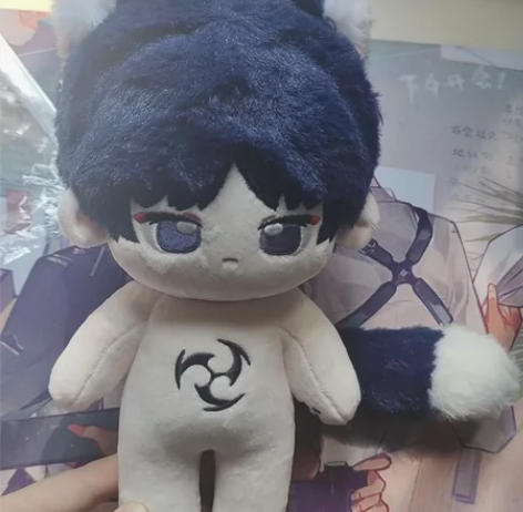 出一只散兵棉花娃娃加邮费5元，有骨有尾有耳...