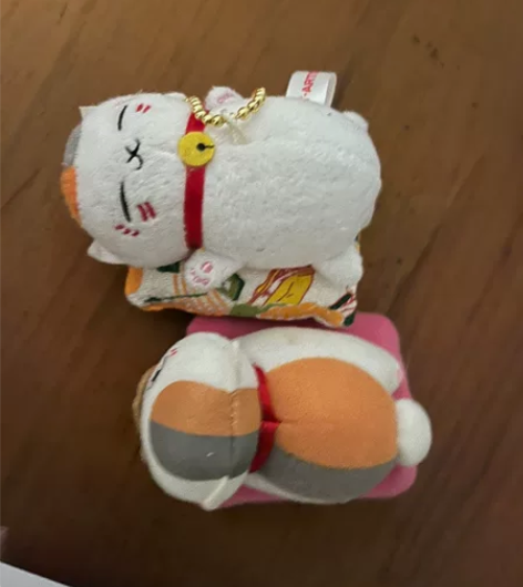 夏目友人帐 猫咪老师 玩偶摆件 毛绒挂件 ...