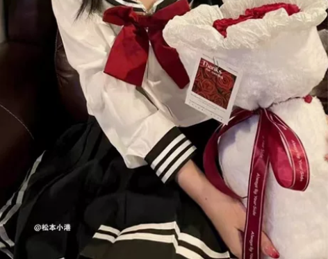 学院风jk制服套装裙海军领蝴蝶结上衣美式蓬...