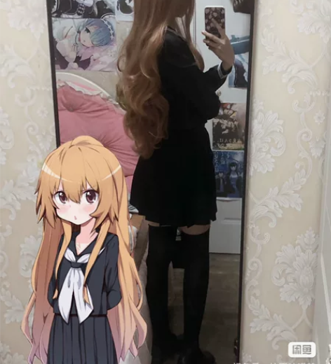 【出】逢坂大河cos大全套 从前娘那收来就...