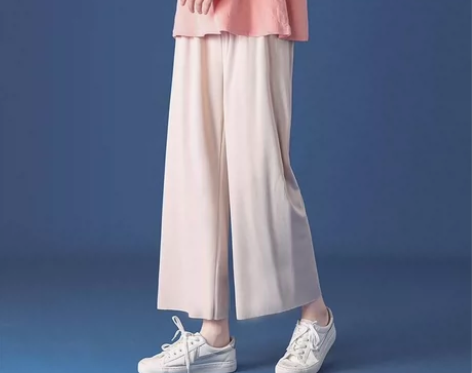 冰丝休闲裤男夏季薄款运动九分裤男士宽松直筒...