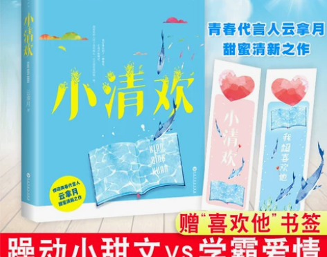 正版 小清欢 云拿月 著  青春文学校园都...