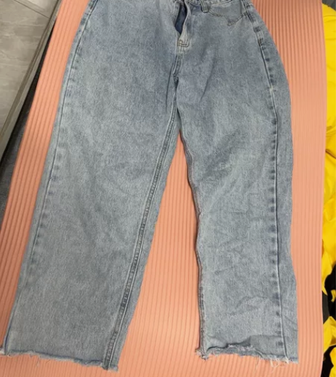 森马七分牛仔裤，可穿到120斤 感兴趣的话...