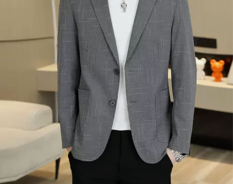 恒源祥春装男士西服春秋季新款小西装外套男2...