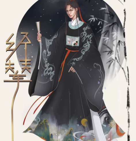 汉服 服装设计 效果图 款式图 代画 ps...