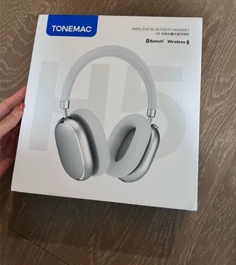 唐麦H5恒玄蓝牙芯片主动降噪无线蓝牙耳机头...