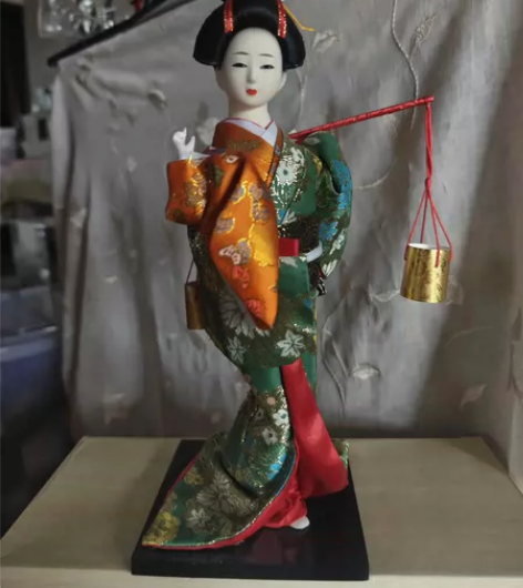 全新传统艺伎 和服 玩偶工艺摆件，需要联系...