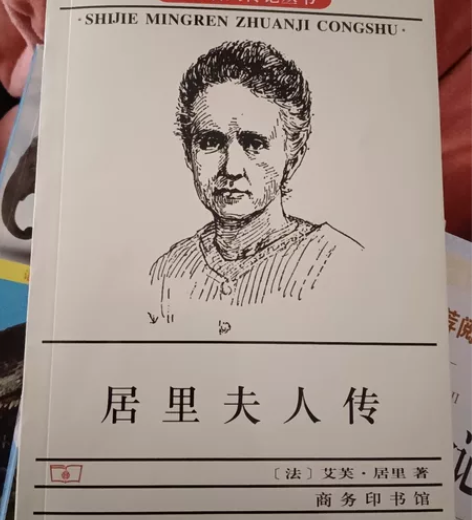 居里夫人传 世界名人传记丛书 无使用痕迹崭...