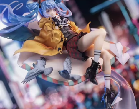 王者荣耀典藏手办，孙尚香时之恋人+大乔白鹤...