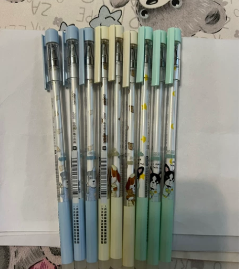 孩子闲置得力可擦笔 18一组，30两组，两...