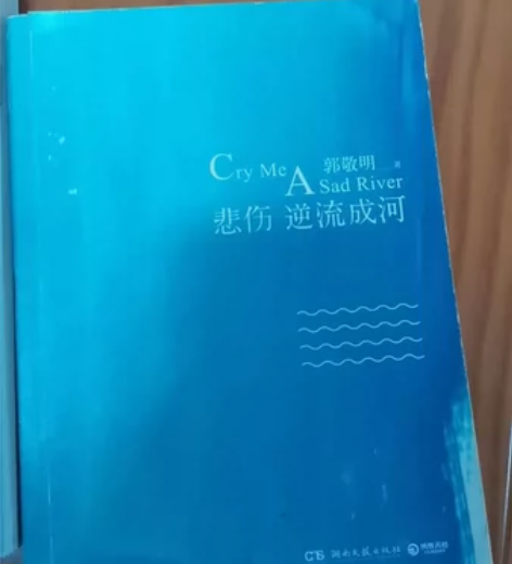 出郭敬明《悲伤逆流成河》，一本腰封还在，另...