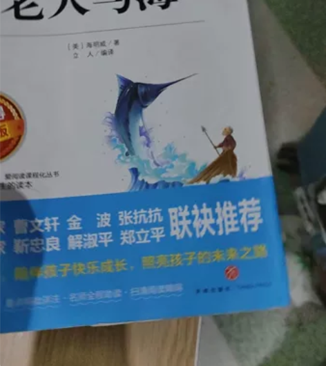 用不到了，处理一下，老人与海阅读书，九九新...