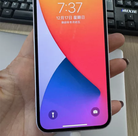 苹果12迷你  128g  电池78  纯...