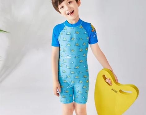 B.duck小黄鸭2022新款儿童泳衣夏季...