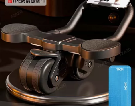 健腹轮 自动回弹卷腹肌轮肘撑男女收腹瘦肚子...