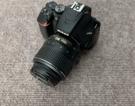 尼康D3500+18-55vr镜头新手入门单反套机 尼康D3...
