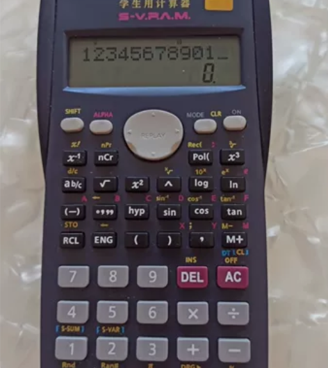 卡西欧计算器 FX-82MS 科学考试 ...