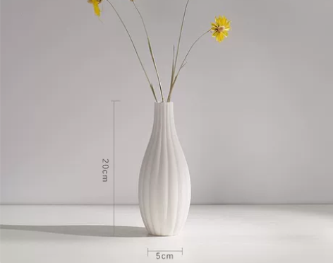 【包邮】【包邮】【包邮】陶瓷花瓶白色小清新...