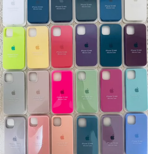 iphone12mini液态硅胶苹果手机壳...